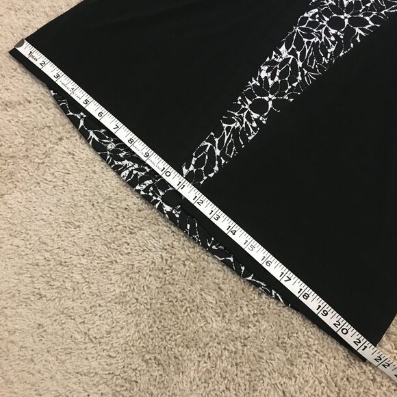 Tradition Made in Canada Black Open Short Sleeve Cardigan With Batik Shirt 2in1 - Picture 14 of 16